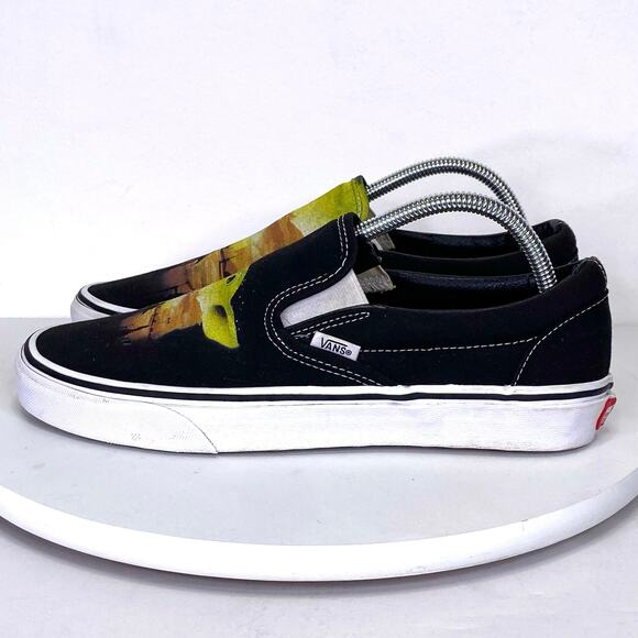 VANS Star Wars Mandalorian This Is The Way Shoes Mens 8.5 Grogu Mando Yoda - Picture 5 of 10